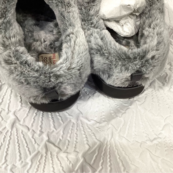 BOBS from Skechers Gray Faux Fur Keepsake-Angel 8.5 - Picture 9 of 12